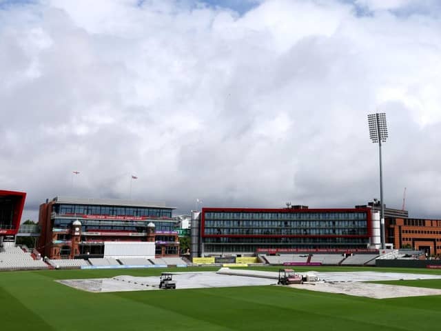 NO PLAY: Yorkshire's Twenty20 Blast game against Lancashire at Old Trafford was abandoned without a ball being bowled