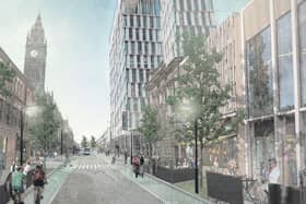 An artist's impression of what the town centre could look like under the new plans
Credit: MDC/Arup
