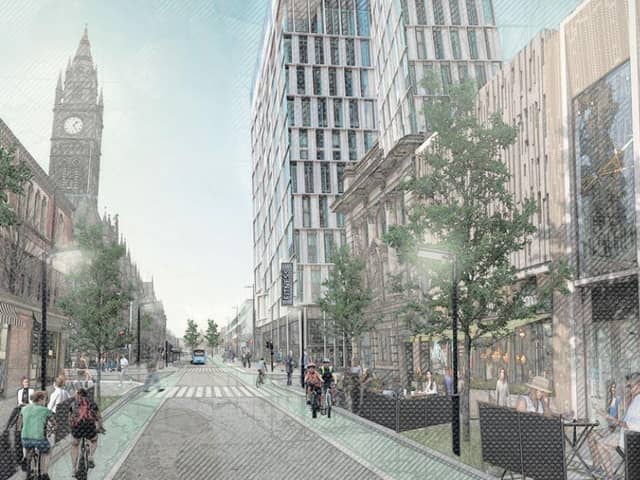 An artist's impression of what the town centre could look like under the new plans
Credit: MDC/Arup