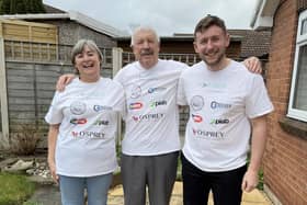 Danny Grainger is taking on an epic trek to raise funds for Lymphoma Action, a charity that has helped his family after his mum and grandad were diagnosed with cancer.