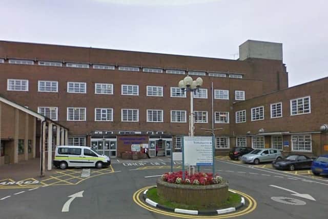 Three members of Scarborough Hospital staff required treatment at the A&E department after being exposed to a substance used to decontaminate the Aspen Ward.