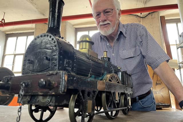 Charles’s great grandson Rod Wilson made the 10,000 mile journey to Leeds from Caboolture, near Brisbane to see his ingenious forebear’s remarkable handywork in person for the very first time.