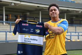 Derrell Olpherts is starting a new chapter at Headingley. (Photo: Leeds Rhinos)