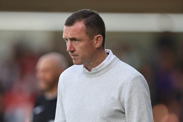 Barnsley boss Neill Collins led his side to victory over Wycombe Wanderers. Image: Pete Norton/Getty Images