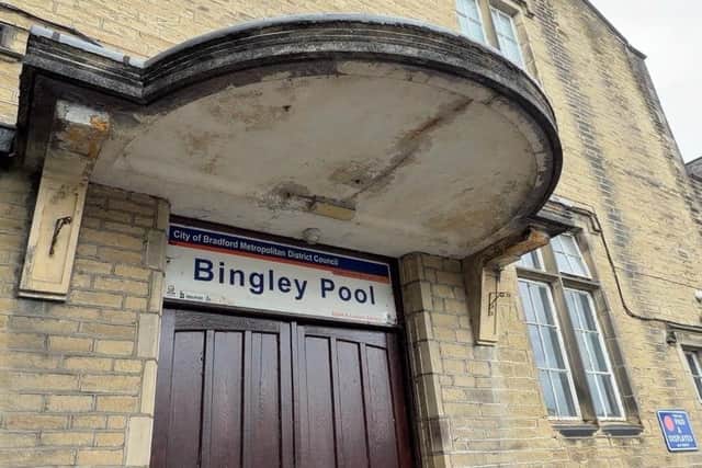 Bingley Pool closed in 2020