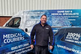 Speed Couriers managing director Carl Truscott.