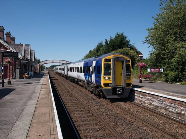 Northern train at Appleby Station. (Pic credit: Northern)