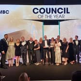 Barnsley Council won the council of the year award at the LGC Awards 2023