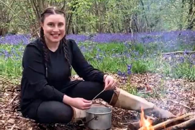 Angela Long showcased foraged food during her time on MasterChef.