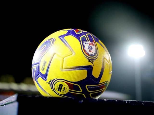 EFL match-ball. Photo: Charlotte Tattersall/Getty Images