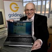 Vic Golding, who died in 2023 at the age of 86, supplied many businesses in Hull and East Yorkshire with their first computers. He was founder and managing director of Golding Computer Services. (Photo by Sean Spencer/Hull News & Pictures Ltd)
