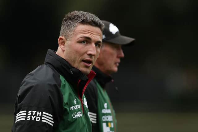 Sam Burgess had been an assistant coach with the Sydney Rabbitohs (Getty Images)