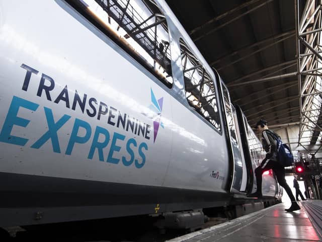 A TransPennine Express train pictured in 2019. PIC: Danny Lawson/PA Wire