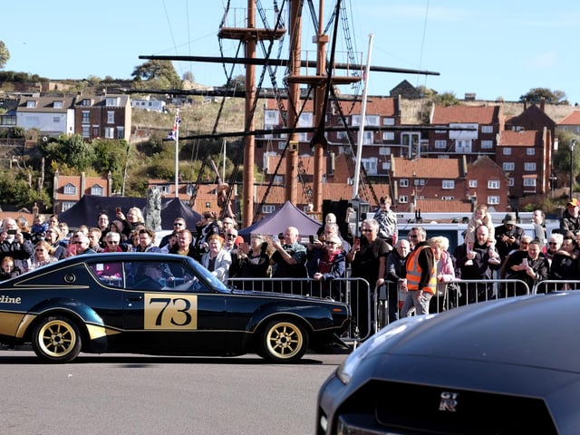 Classic and modern sports cars