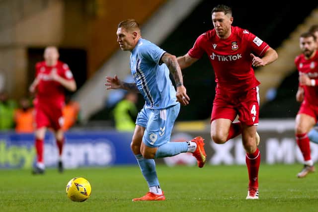IN THE FRAME: On-loan striker Martyn Waghorn could return to the Huddersfield Town line-up to face QPR after being ineligible to play against parent club Coventry City last Saturday. Picture: Barrington Coombs/PA.