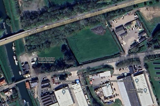Planning permission was refused for the site on Weel Road, Tickton