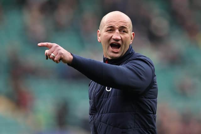 Steve Borthwick, the England head coach, has overseen three wins and a defeat in this Six Nations tournament. (Picture: David Rogers/Getty Images)