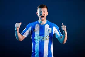 Recent Huddersfield Town signing Rhys Healey. Picture courtesy of HTAFC.