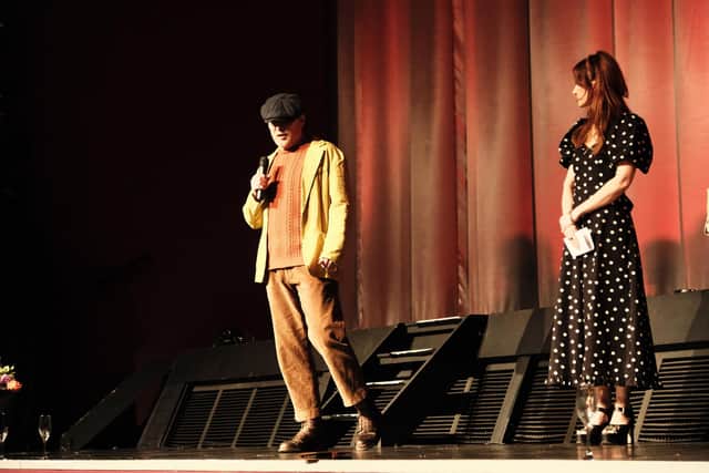 Katherine Kelly and Tony Pitts