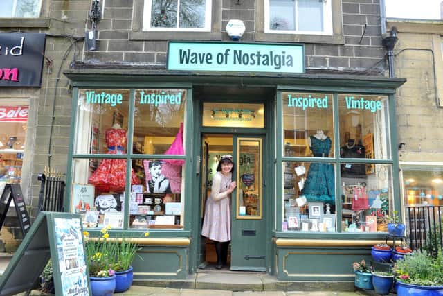 Diane Park at Wave of Nostalgia in 2016, before she added the book section