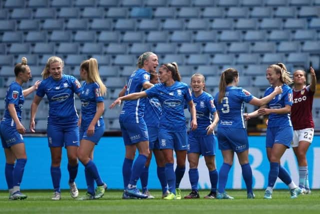 PEDIGREE: Birmingham City were playing in the Women's Super League last season