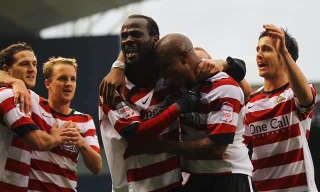 Pascal Chimbonda spent the 2011/12 season with Doncaster Rovers. Image: Matthew Lewis/Getty Images