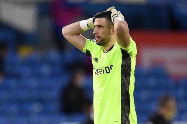 The goalkeeper was released by Leeds in the summer after a mutual agreement to terminate his contract. He joined Getafe but has yet to make a league appearance.