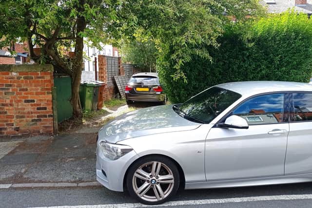 "Common sense at last": Drivers react after police remove car parked in front of driveway