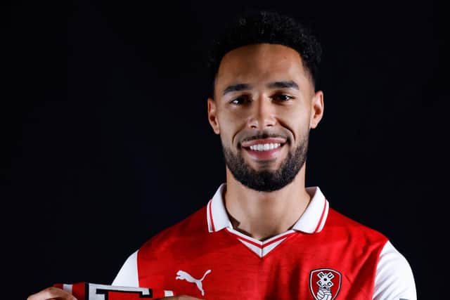 Rotherham United winger Andre Green. Picture courtesy of RUFC.
