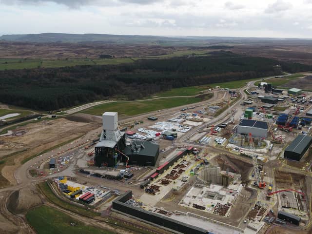 An aerial picture of the Woodsmith mine site in 2020. PIC: Anglo American