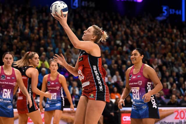 New Zealander Ellie Bird playing in her native ANZ Premiership back in 2021 (Picture: Joe Allison/Getty Images)