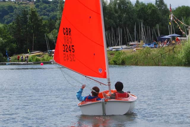 Out for a sail at Otley (Picture: Otley Sailing Club)