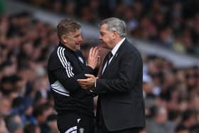 Karl Robinson assisted Sam Allardyce at Leeds United last season. Image: Stu Forster/Getty Images