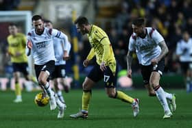 James Henry represents Oxford United and is among the favourites to join Harrogate Town in the summer. Image: Cameron Howard/Getty Images