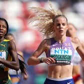 IN THE MIX: Keely Hodgkinson will be hoping to light up the Paris Olympics with a gold medal. Picture: Martin Rickett/PA