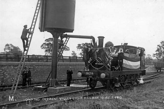 Peter Tuffrey collection: Derwent Valley Railway Opening 1913