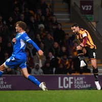 Bradford City 2 Peterborough United 0: Important contributions at both ends see Bantams through to quarter-finals
