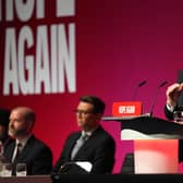 Chancellor John Healey speaking during the Labour Party Conference. PIC: Annabel Lee-Ellis/PA Wire