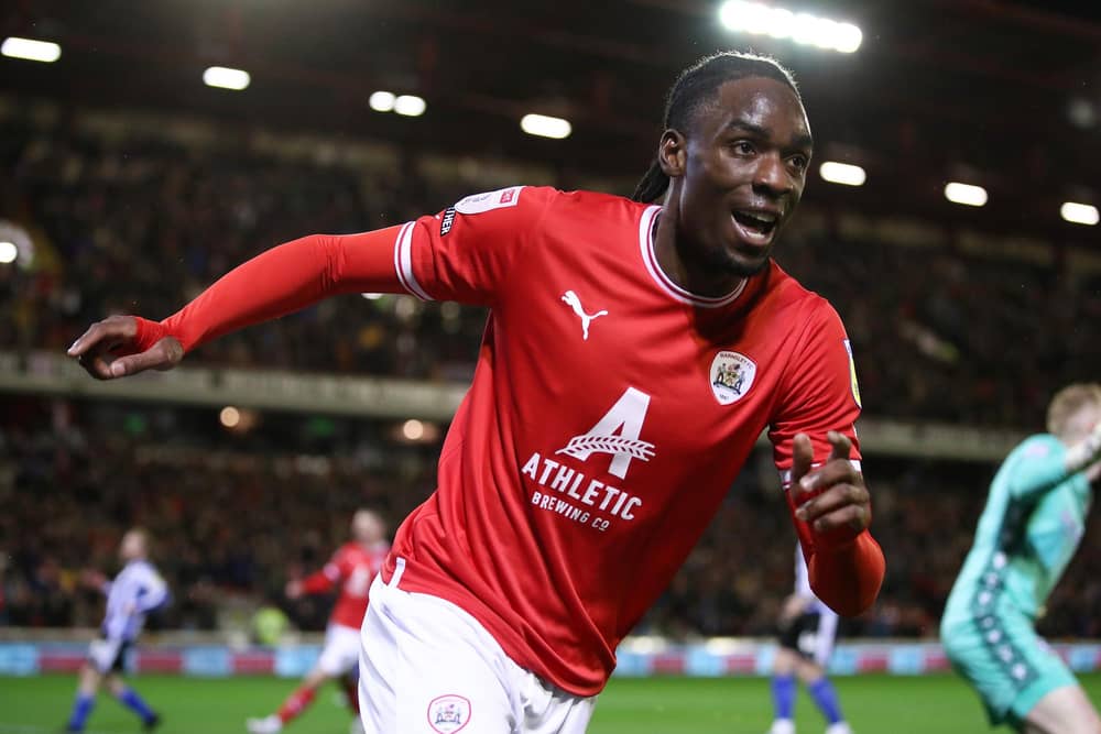 Devante Cole scored an opening day hat-trick. Image: George Wood/Getty Images