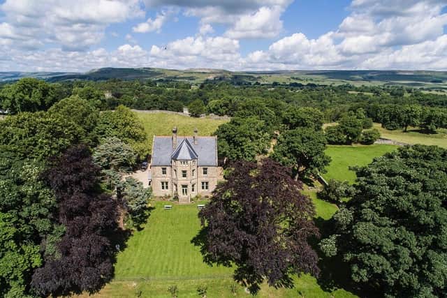 An aerial shot of Stow House in Leyburn. (Pic credit: Stow House)