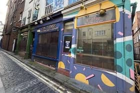 Shops in Church Lane subject to refurbishment plans.