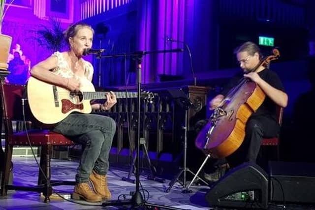 Kristin Hersh at Mill Hill Chapel, Leeds. Picture: Gary Brightbart