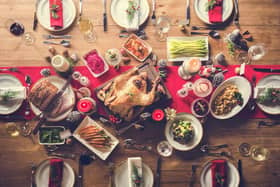 A generic photo of a Christmas dinner. PIC: Thinkstock/PA.