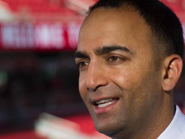 AMERICAN INFLUENCE: Leeds United vice-chairman Paraag Marathe, who is also President of 49ers Enterprises and Executive Vice President of Football Operations.