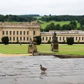 Chatsworth House in the Peak District