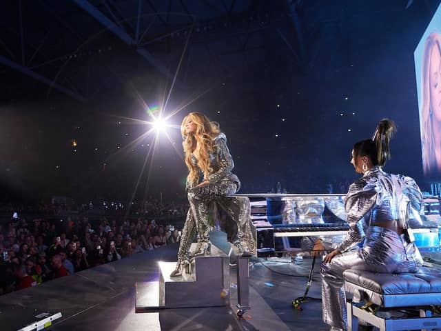 Beyoncé onstage on her Renaissance World Tour. Picture: Photographer: Andrew White/Live Nation