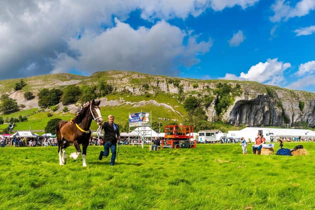 Kilnsey Show. Picture By Yorkshire Post Photographer,  James Hardisty. Date: 29th August 2023.