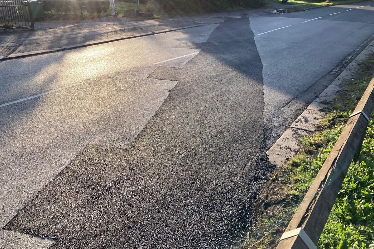 Nagger Bug Historic ‘Nagger Line’ tracks removed over road safety fears in Wakefield
