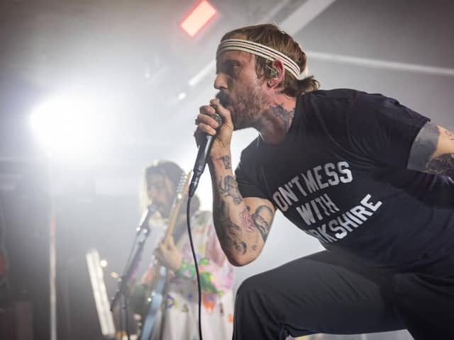 IDLES at Project House, Leeds. Picture Neil Chapman/Unholy Racket Music Pics