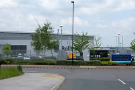 The Rolls Royce factory in Sheffield